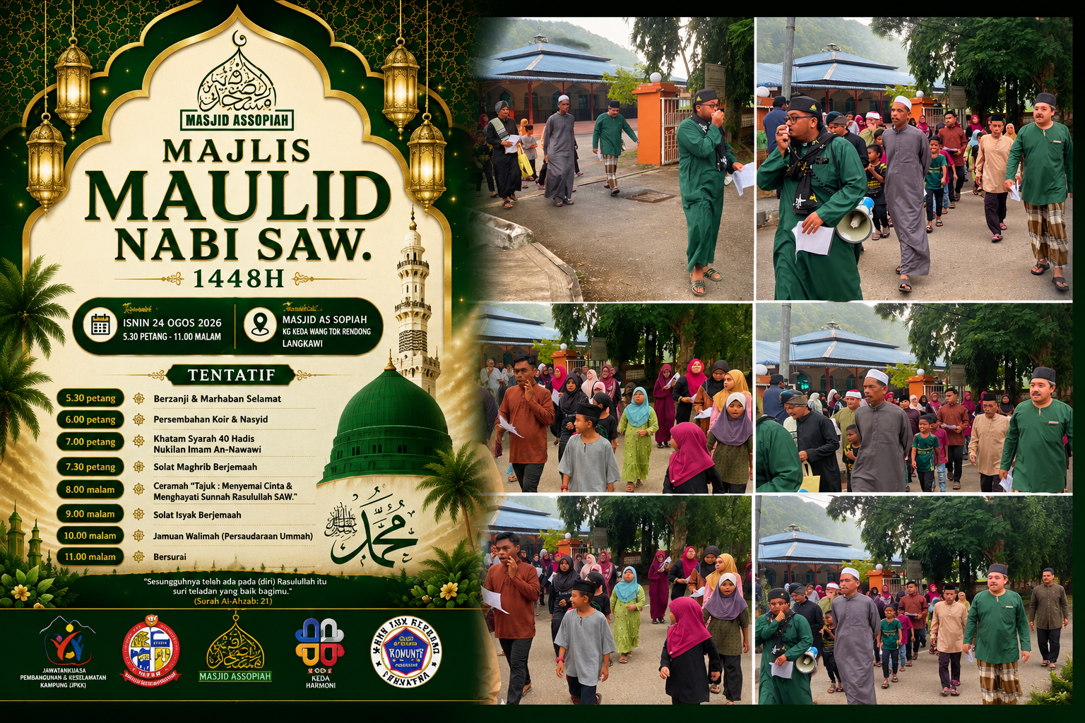 MAJLIS MAULID NABI SAW